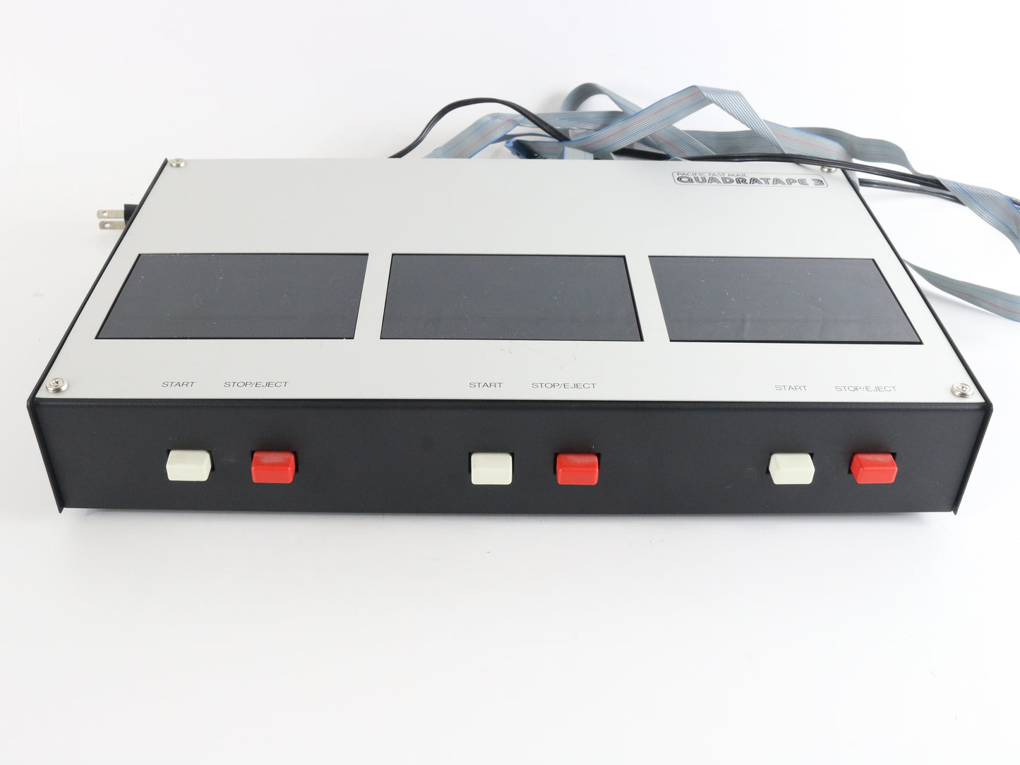 Vintage Pacific Fast Mail Pfm Quadratape 3 Cassette Tape Player For Model Trains specialized sound system for layout