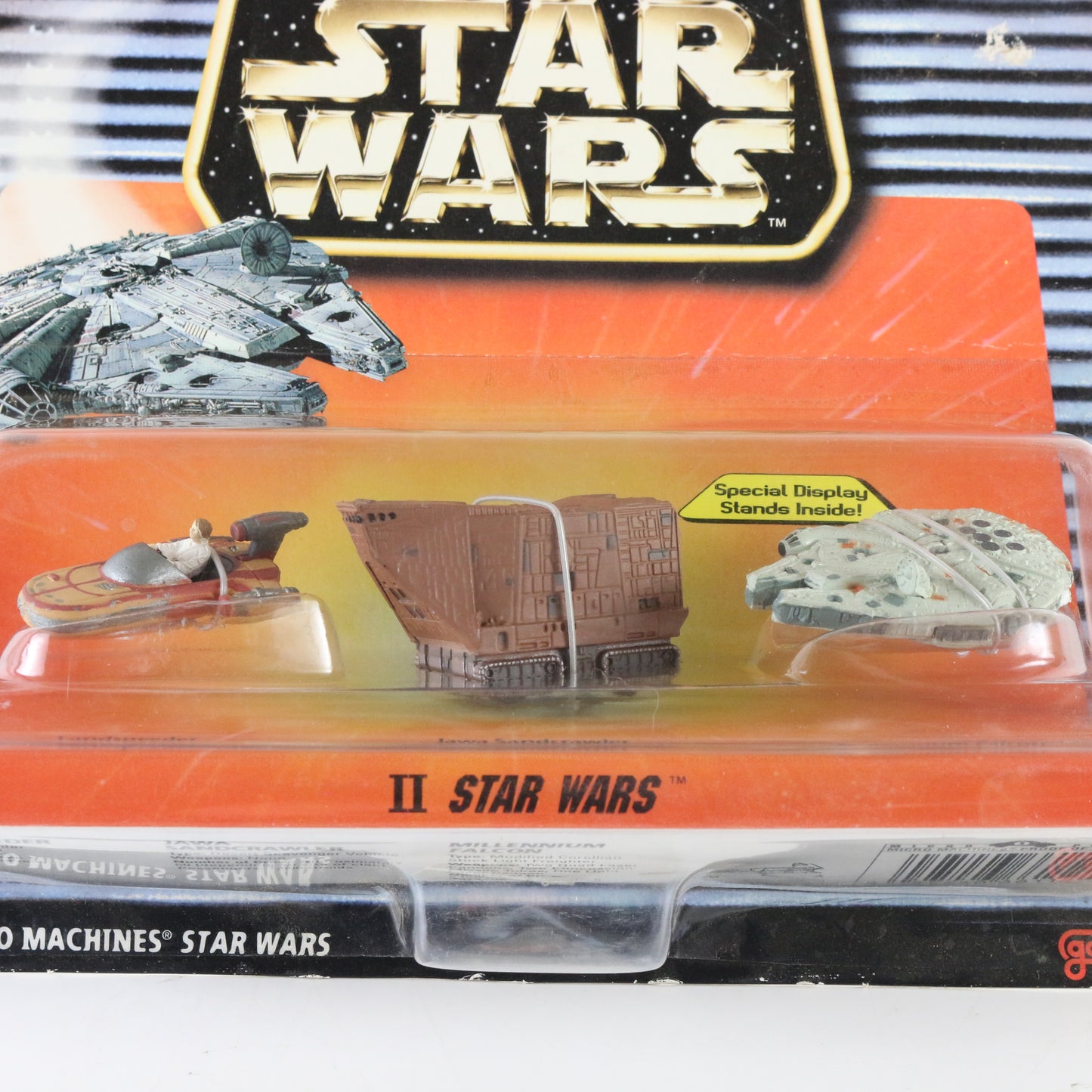 Micro Machines Star Wars Ii Landspeeder Sandcrawler Falcon Galoob 65860