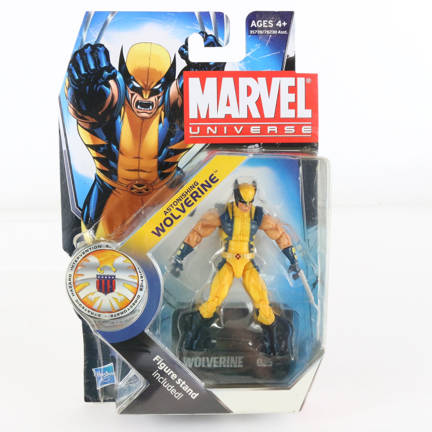 Marvel Universe Series 3 025 Astonishing Wolverine 3.75" Action Figure Hasbro