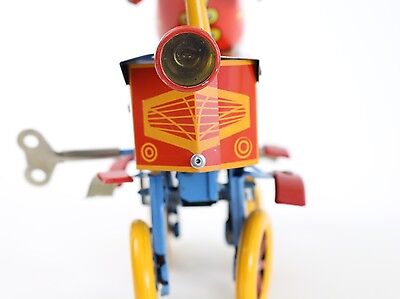 Vintage TUCHER & WALTHER Happy Streetwalker Tin Windup Toy LE of 1000