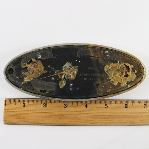 Vintage Ford Plastic Oval Rear Emblem Badge E2tb-9843156-a 7"
