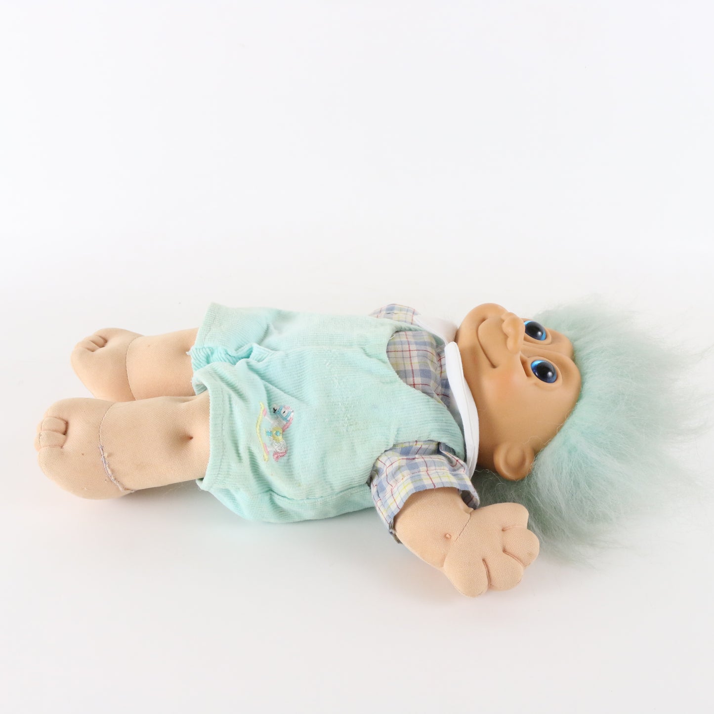Vintage Russ Troll Kidz Sparky Soft Body Plush Doll 12"
