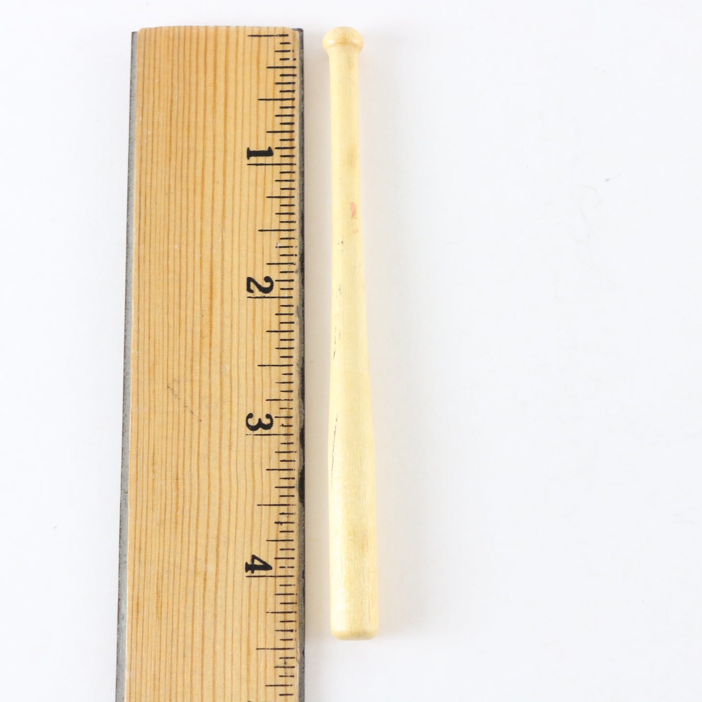 1964 Hasbro Gi Joe MLB REAL WOOD Baseball Bat 4.5" For 12” Figures 1:6