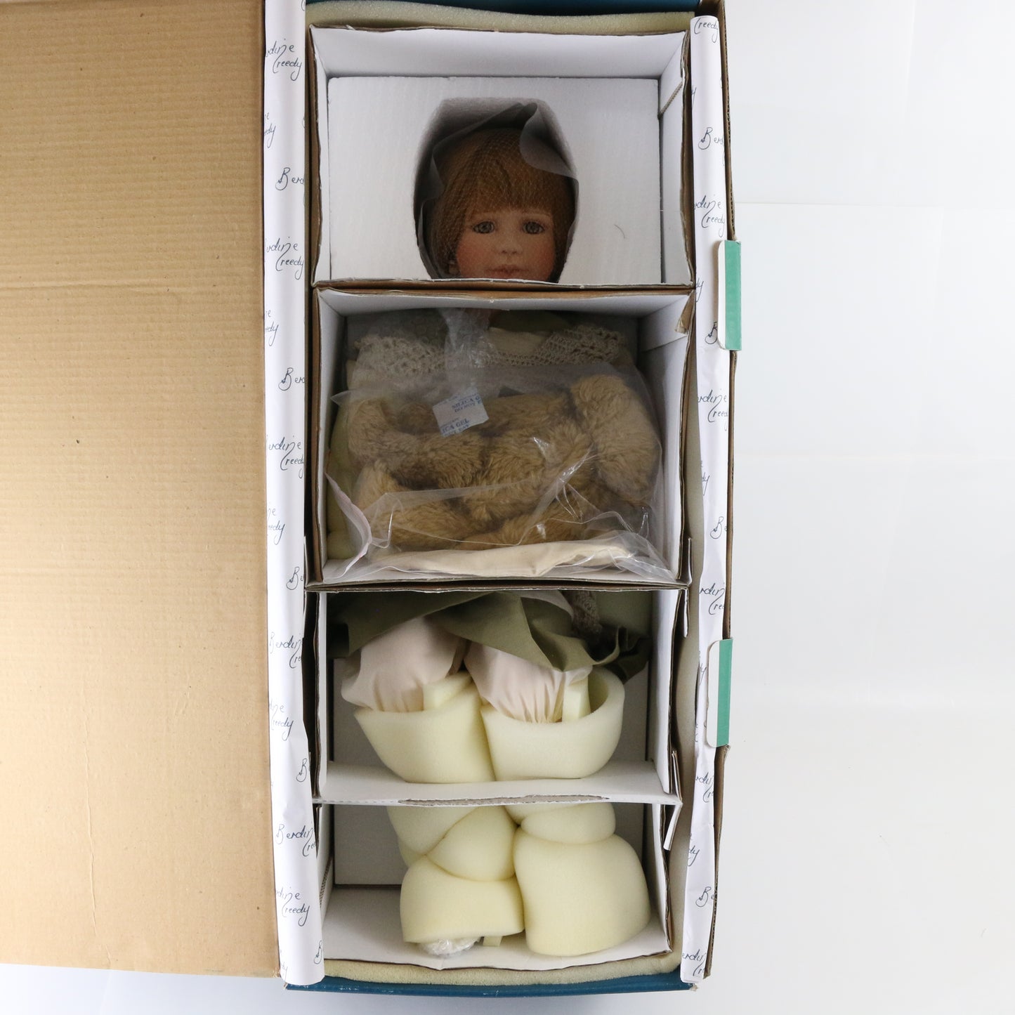 Carla Berdine Creddy Masterpiece Gallery Large 25" Porcelain Doll Ba3049