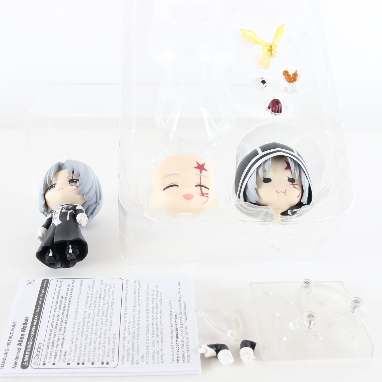 Nendoroid 1614 Allen Walker D. Gray-man Action Figure Good Smile Company W/ Box