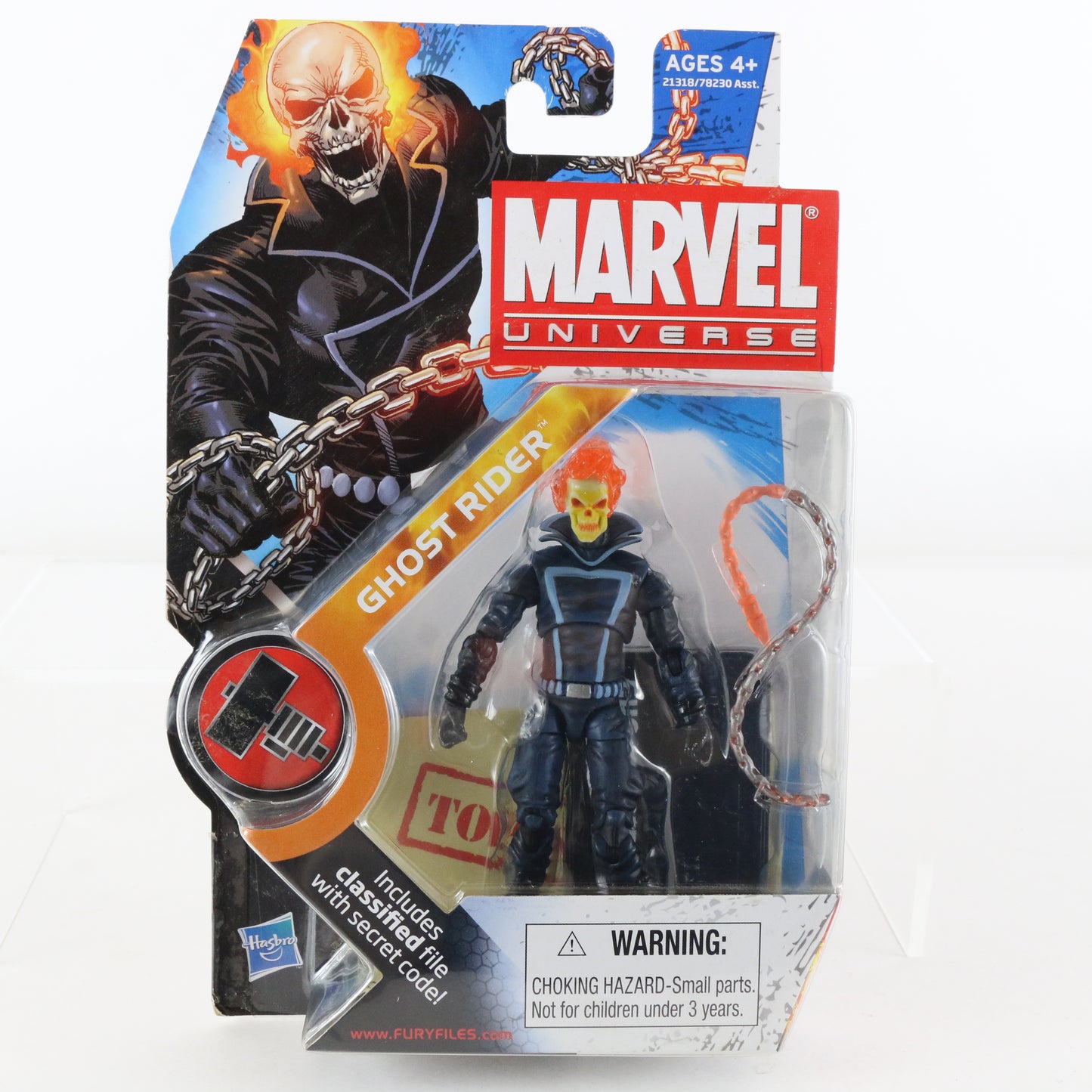 Marvel Universe Series 2 030 Ghost Rider 3.75" Action Figure Hasbro