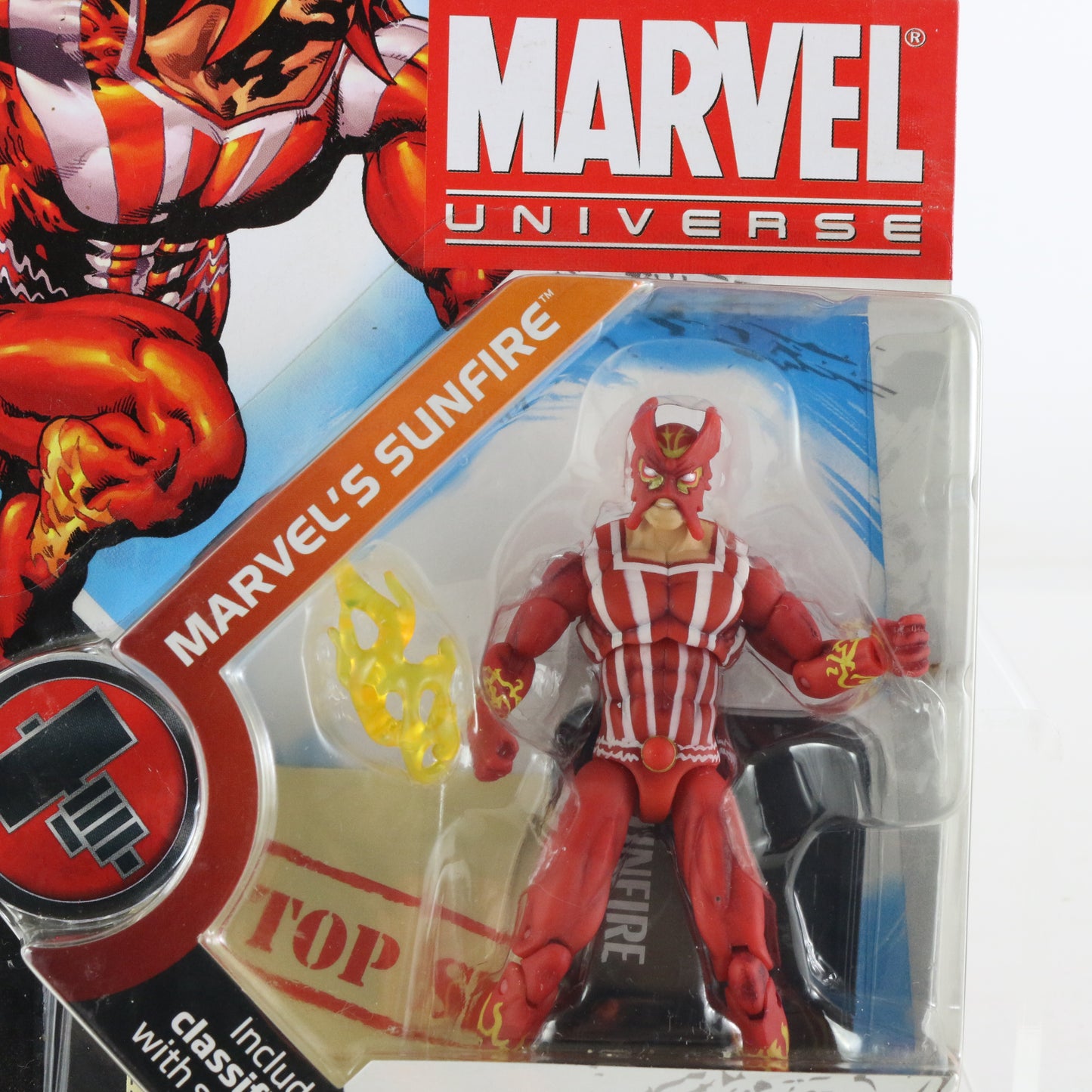 Marvel Universe Series 2 005 Sunfire 3.75" Action Figure Hasbro