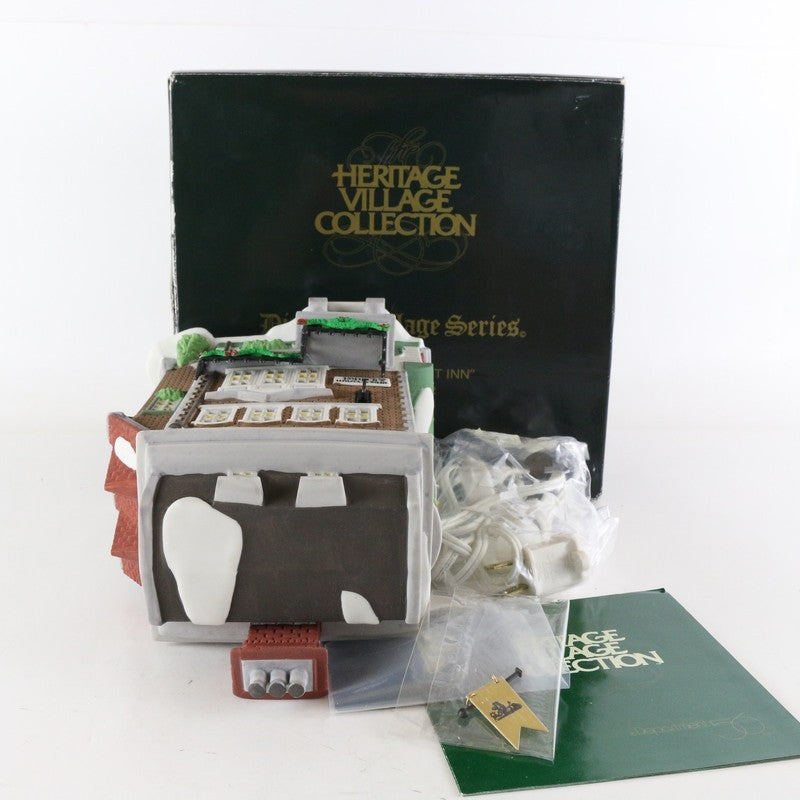 Dept 56 Dickens Heritage Village Crown & Cricket Inn 1st Ed 1992 Christmas