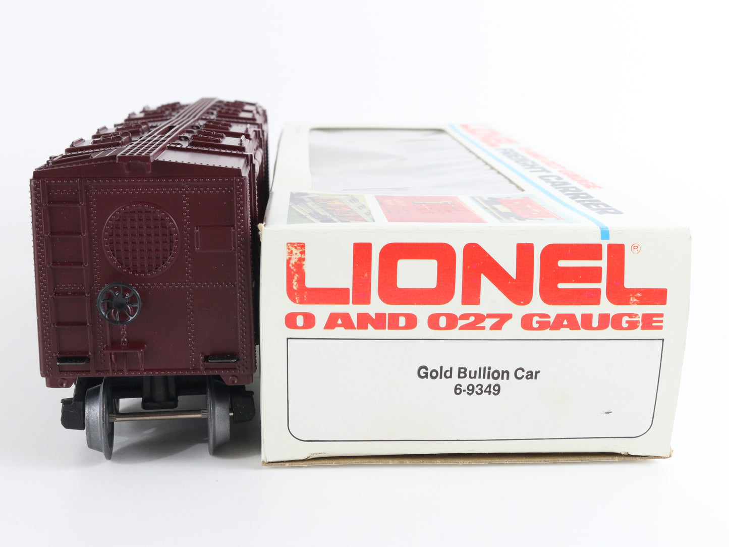 San Francisco Mint 9349 Gold Bullion Car Model Train Lionel O 6-9349 precious cargo themed rolling stock
