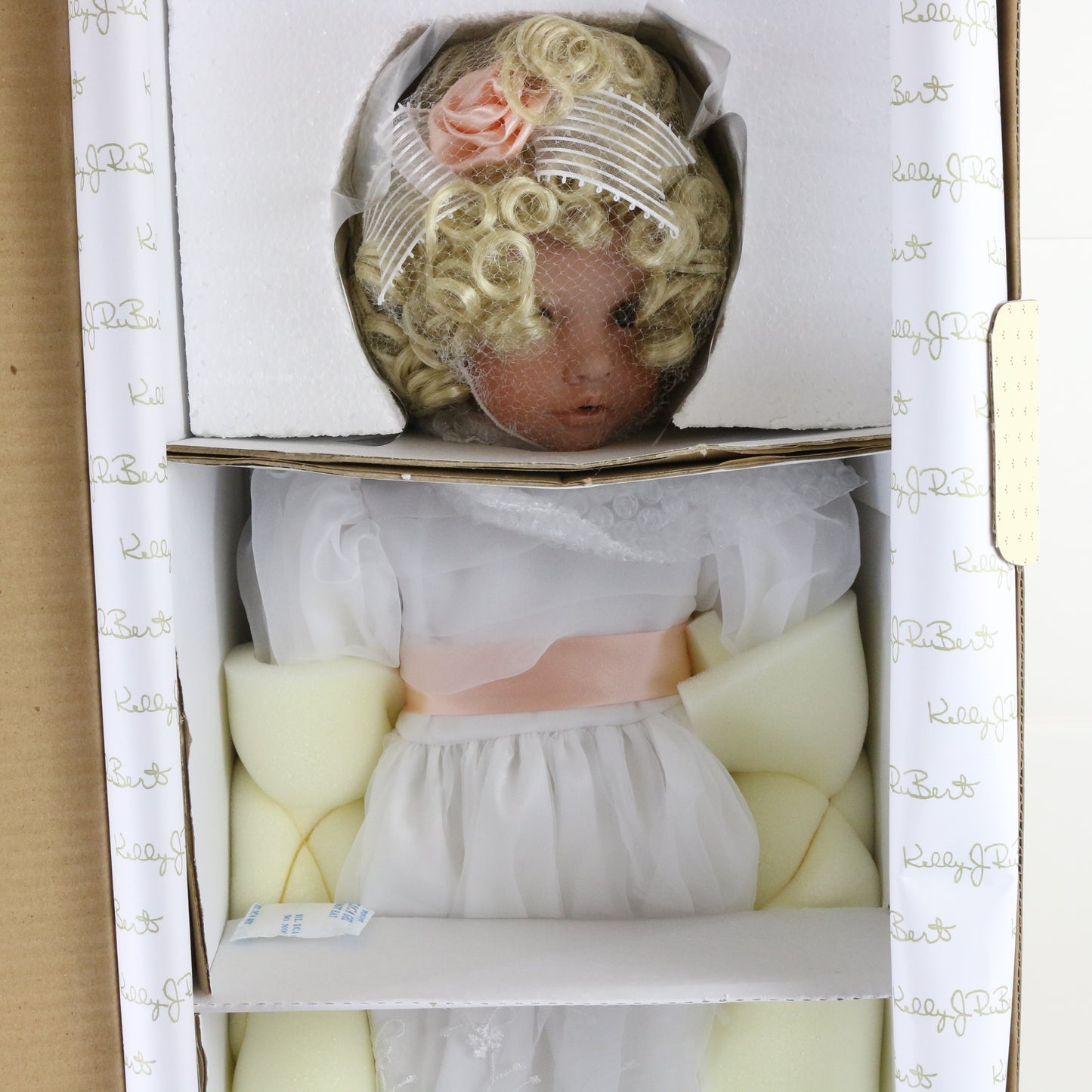 Caitlan Kelly Rubert Doll Artworks Large 25" Porcelain Doll 17/1500