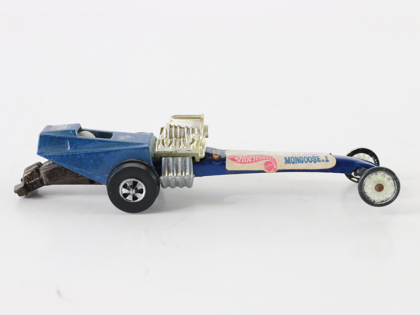 Vintage Hot Wheels Tom McEwen Mongoose 1 W/ Decals Mattel 1:64 5951002
