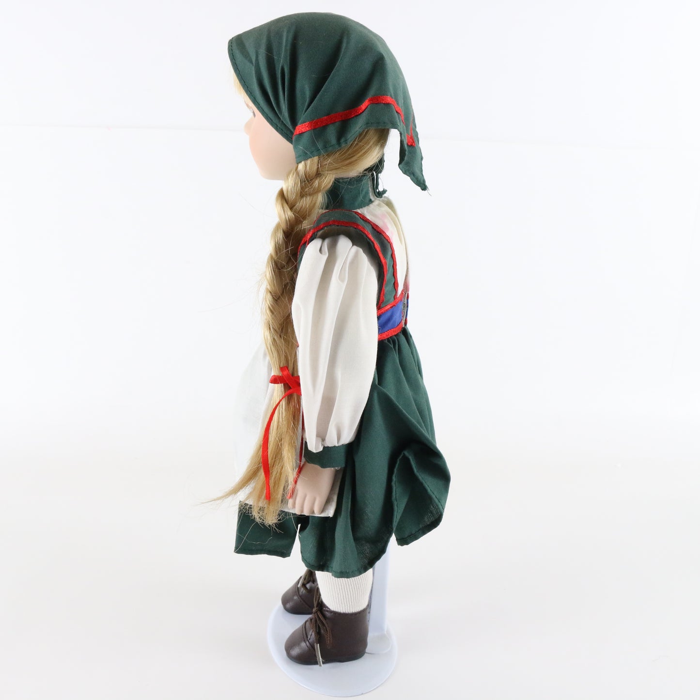 Vintage Gretel House Of Lloyd Large 14.5" Girl Porcelain Doll W/ Dress