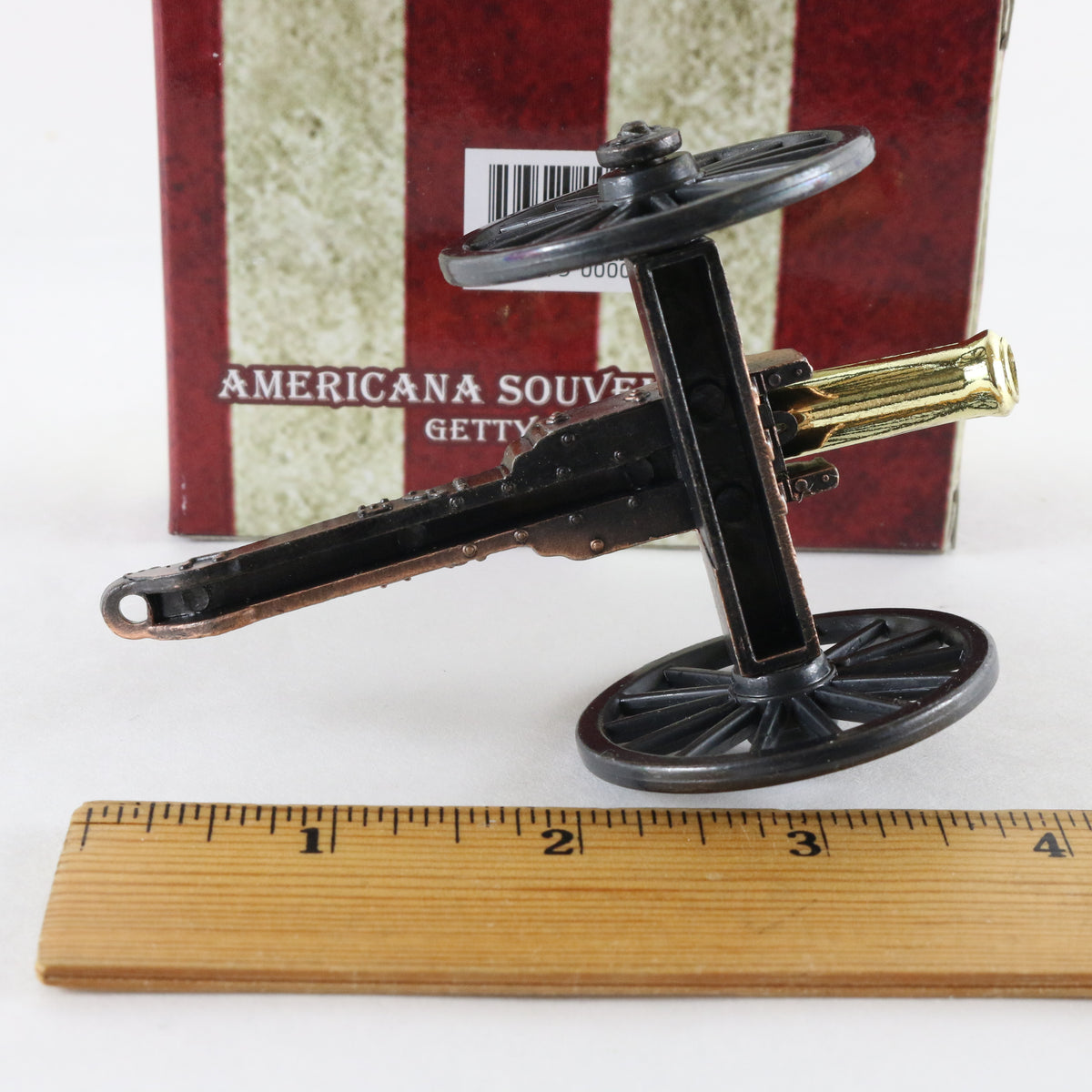 12 Pounder Light Gun Napoleon Civil War Cannon Americana Metal Model