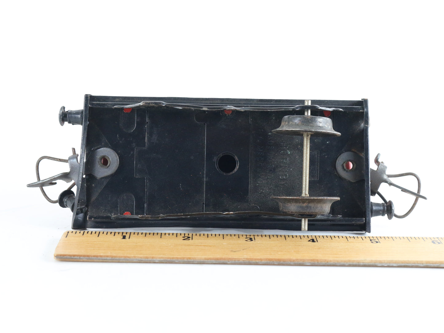 Red Motor Spirit Shell Tank Car Hornby Meccano O Model Train iconic tinplate tank wagon for Shell petrol