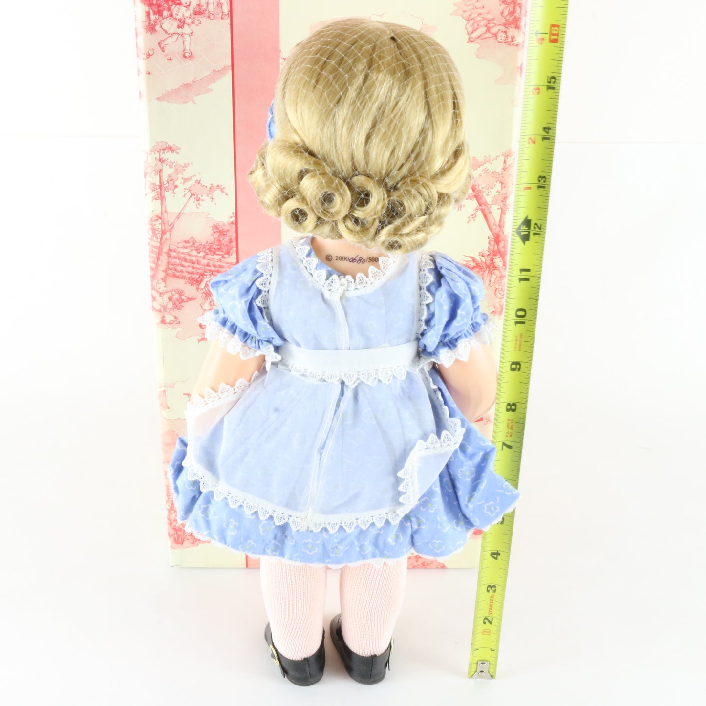 Terri Lee Little Lady Pinafore 16" Vinyl Doll 680/5000 320002 W/ Accessories