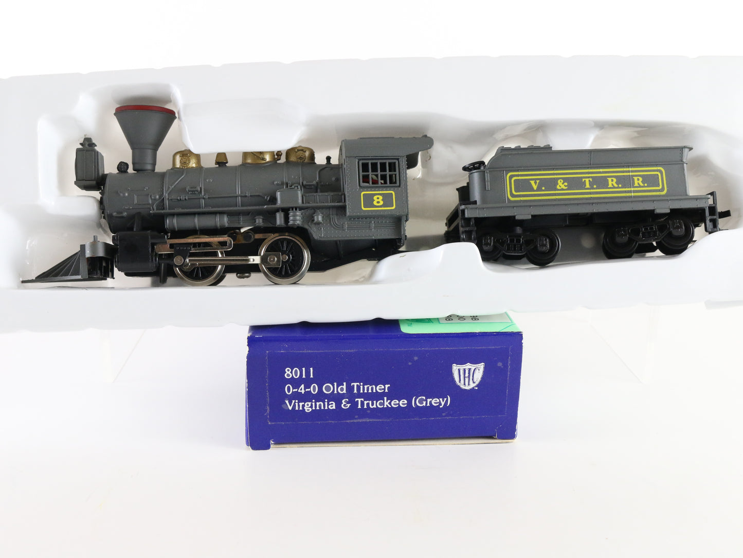 IHC HO Virginia Truckee V&TRR 8 0-4-0 Steam Locomotive