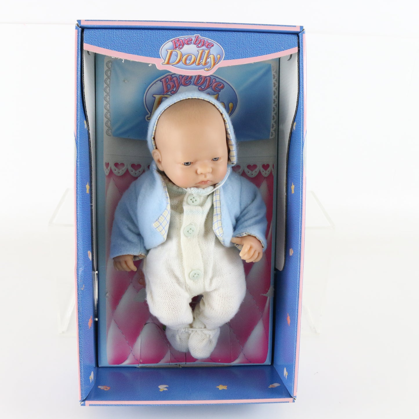 Pippi Baby Bye Bye Dolly White Balloon 9" Vinyl Doll