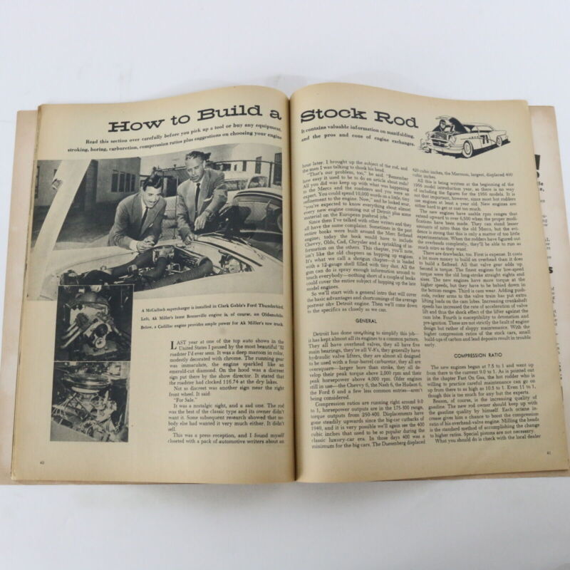 Best Hot Rods Eugene Jaderquist #2 25c Car Magazine 1955