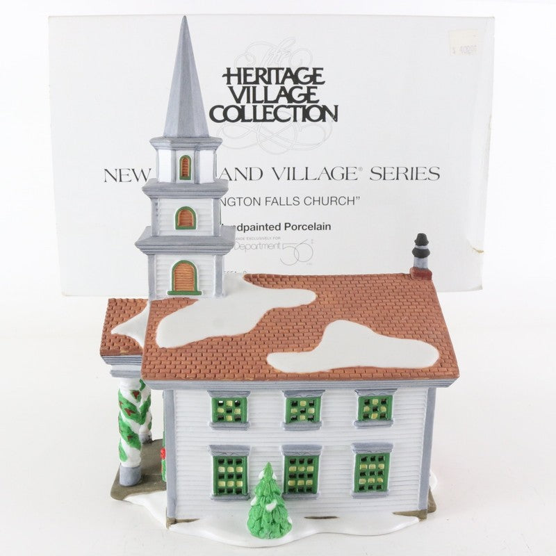 Dept 56 New England Heritage Village Arlington Falls Church Christmas 5651-0