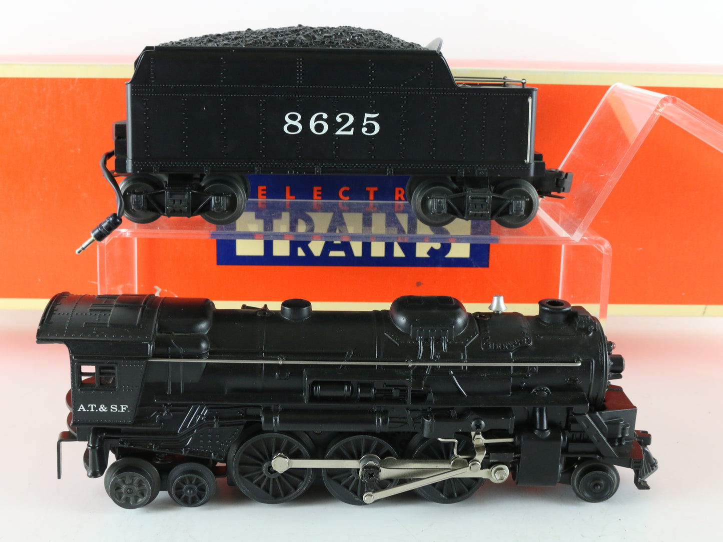 Lionel O 6-18635 Santa Fe ATSF 2-6-4 Steam Locomotive & Tender