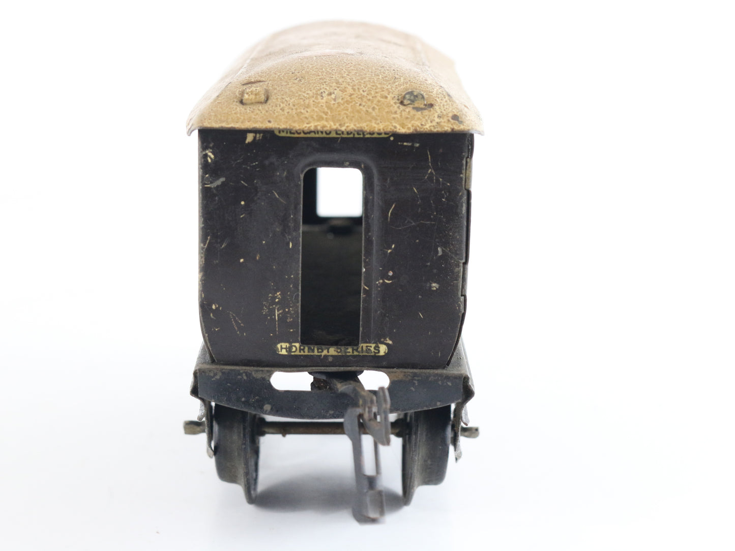 Pullman Viking Passenger Coach Car Hornby Meccano O Prewar Tin Train luxury tinplate Pullman car collectible