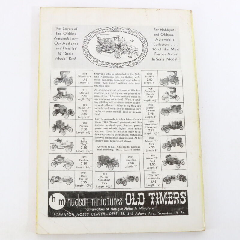 The Oldtime Automobile John Bentley Vol 1 Fawcett 75c Car Book 134 1952