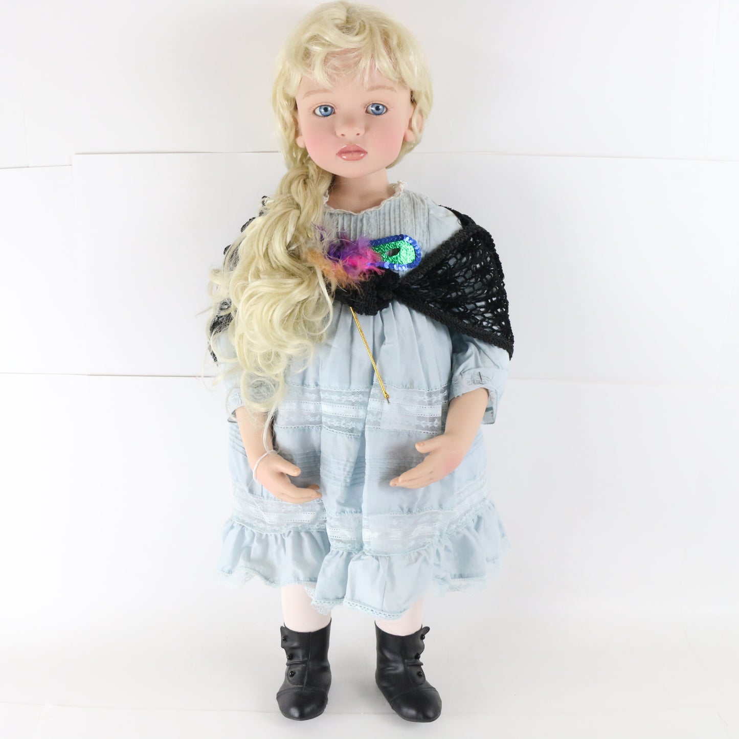 Robyn Masquerade Girl Pamela Erff Large 27" Vinyl Doll 172/300 W/ Accessories