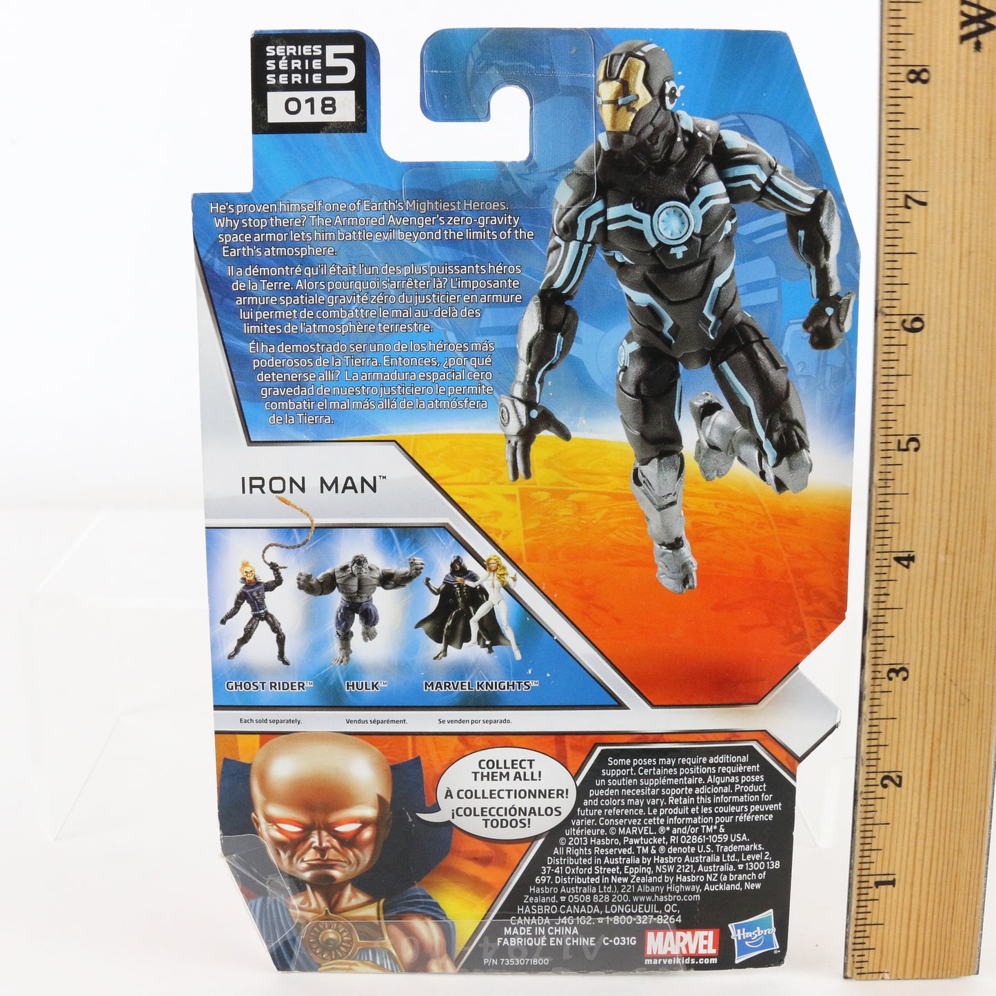 Marvel Universe Series 5 018 Iron Man 3.75" Action Figure Hasbro