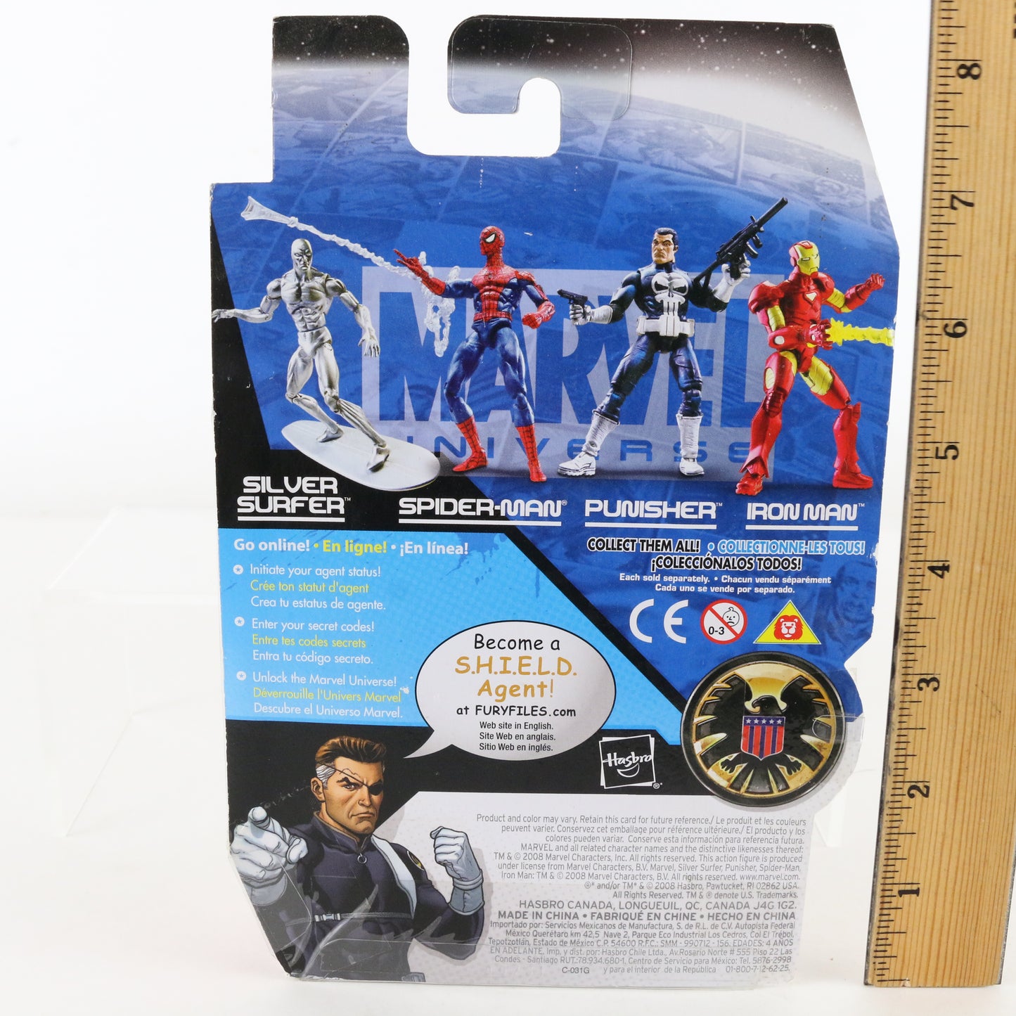 Marvel Universe 002 Spider-Man 3.75" Action Figure Hasbro