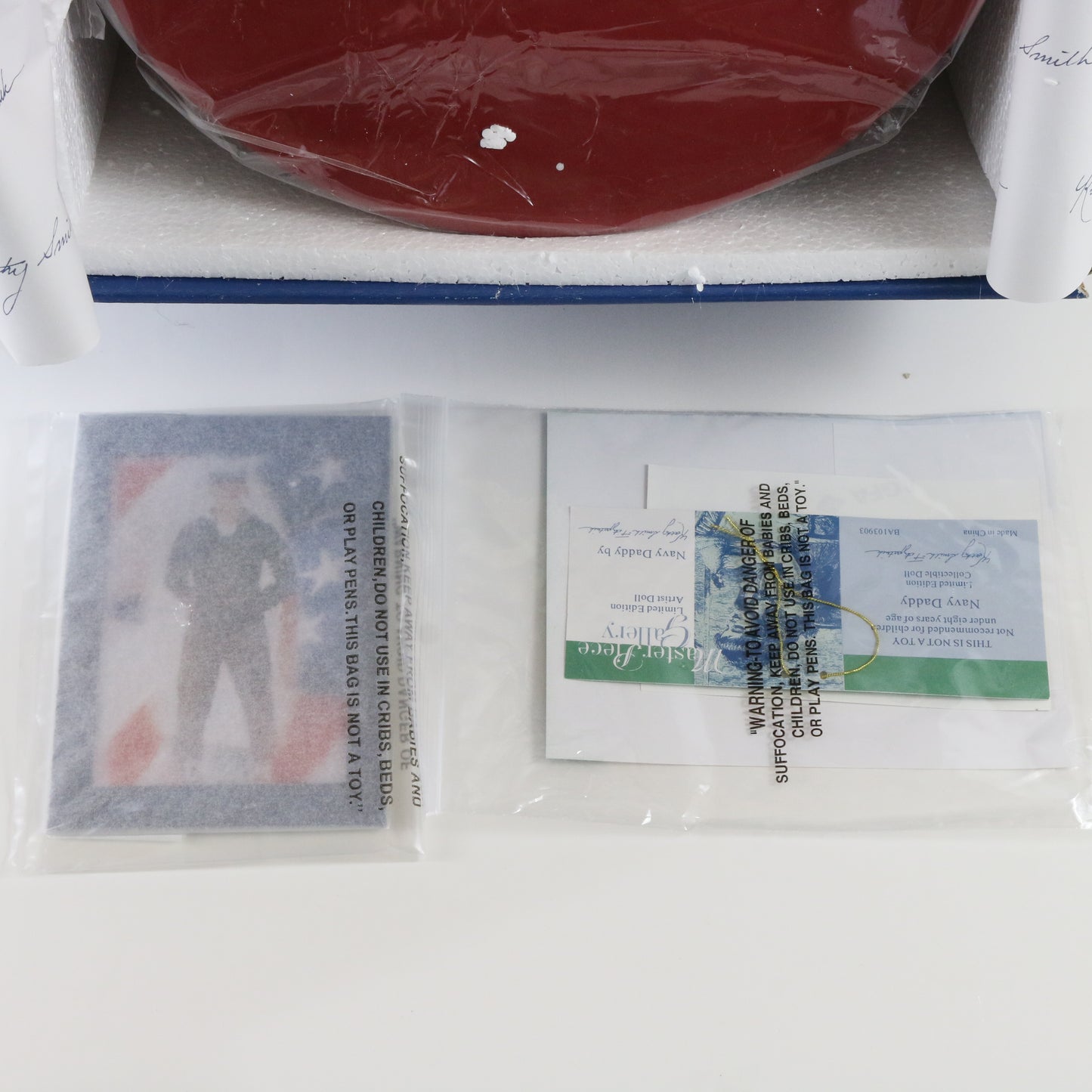 Keepsake Treasures Navy Daddy K Fitzpatrick Masterpiece 23.5" Porcelain 76/300