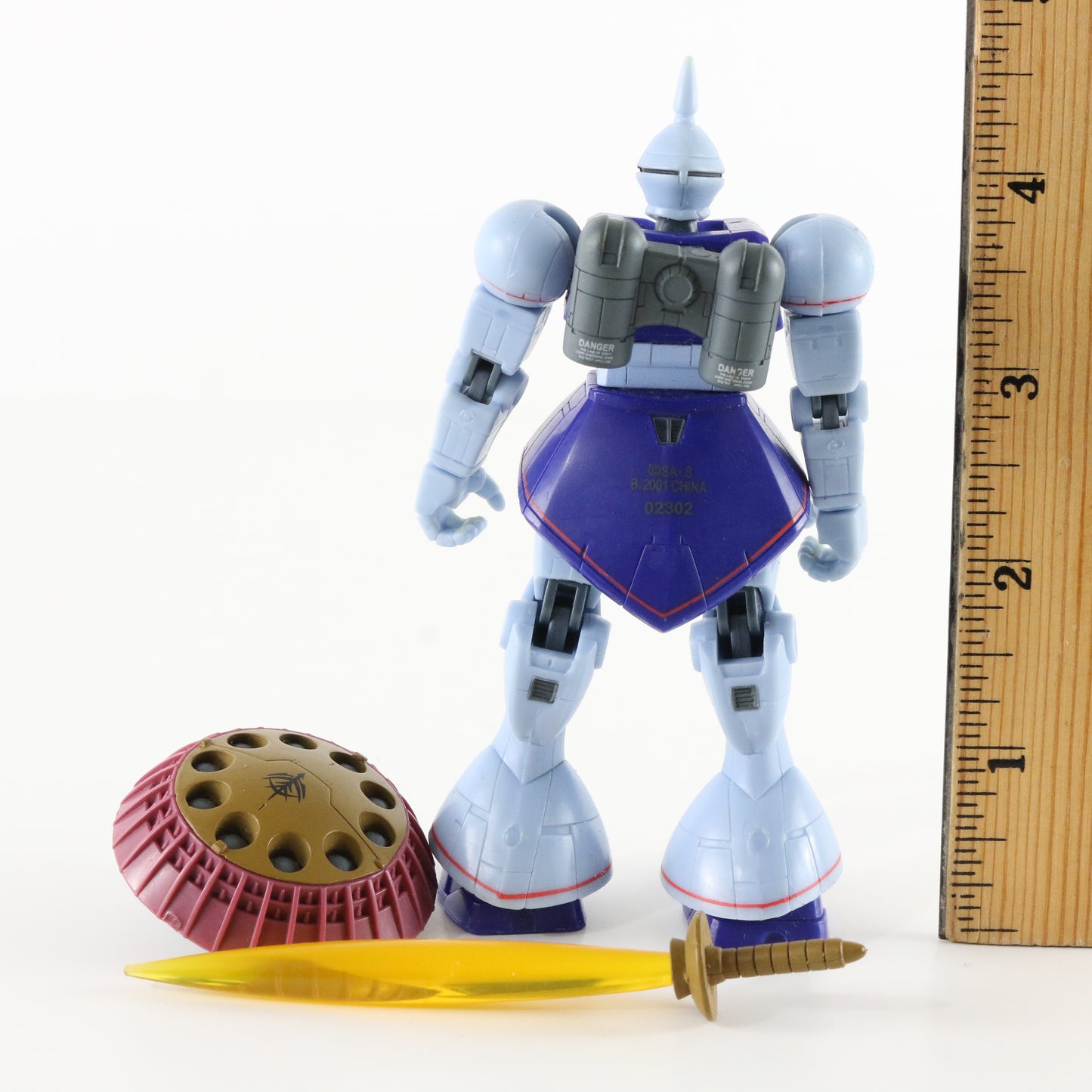 Gundam MSIA Yms-15 Gyan Mobile Suit Bandai Action Figure 4.5" W/ Accessories