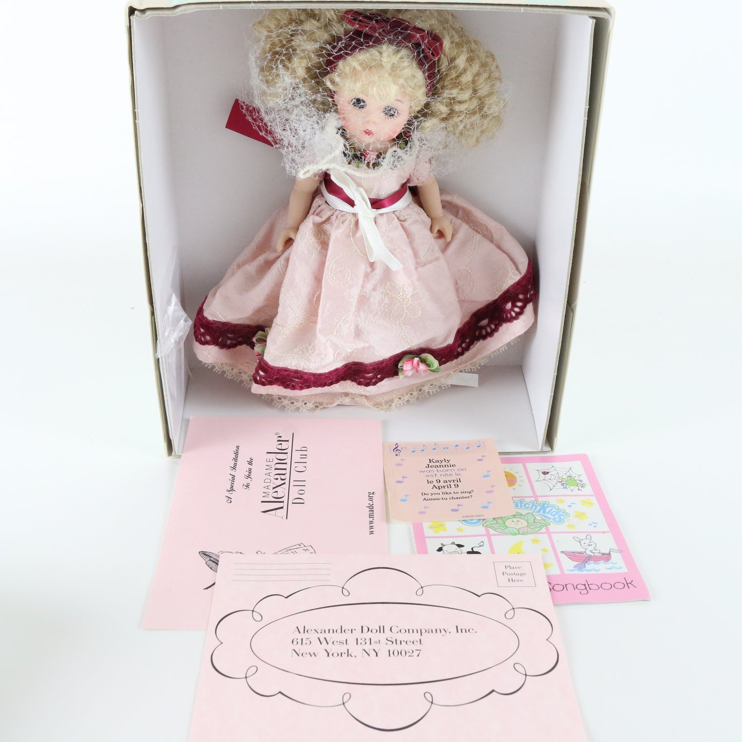 Say A Little Prayer Madame Alexander 8" Girl Doll 39755