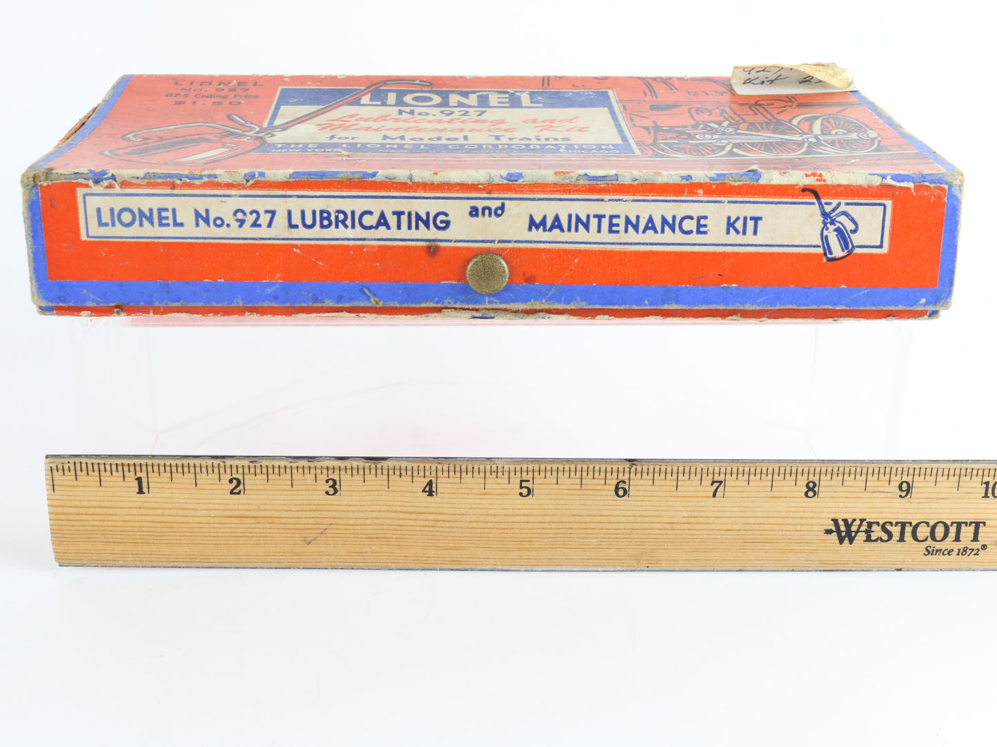 Postwar Lubricating & Maintenance Kit For Model Trains Lionel O 927 essential train hobby repair supply