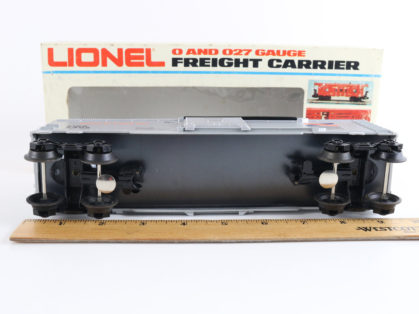 Chattahoochee Industrial Cirr 9405 Boxcar Model Train Lionel O 6-9405 unique industrial railway box car