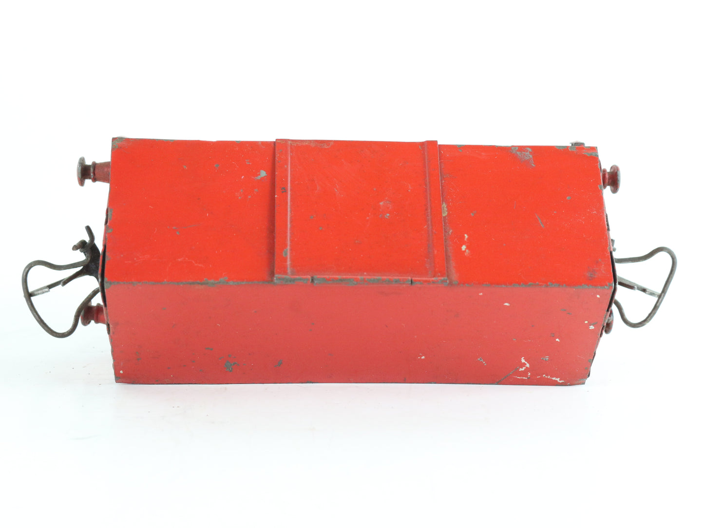 LMS Red Cement Wagon Model Train Hornby Meccano O Model Train 1930s classic British freight rolling stock