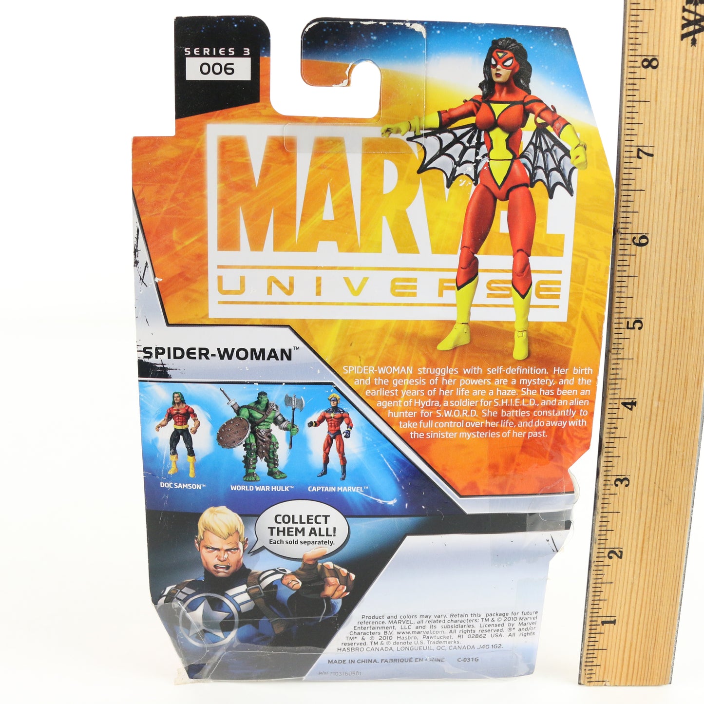 Marvel Universe Series 3 006 Spider-Woman Hasbro 3.75" Action Figure