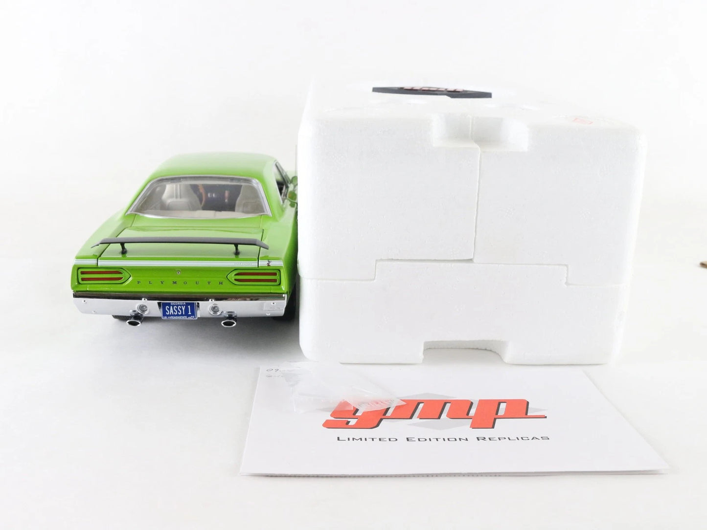 1970 Plymouth Road Runner Green & Black GMP 1:18 Diecast 1 Of 1092 G1803123