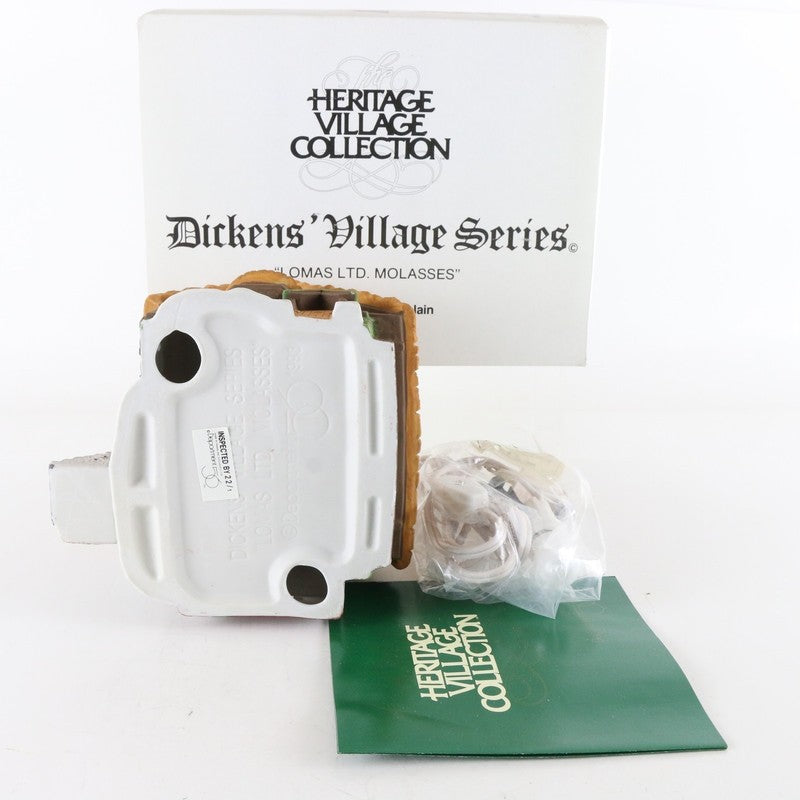 Dept 56 Dickens Heritage Village Lomas Ltd Molasses Christmas Building 5808-4