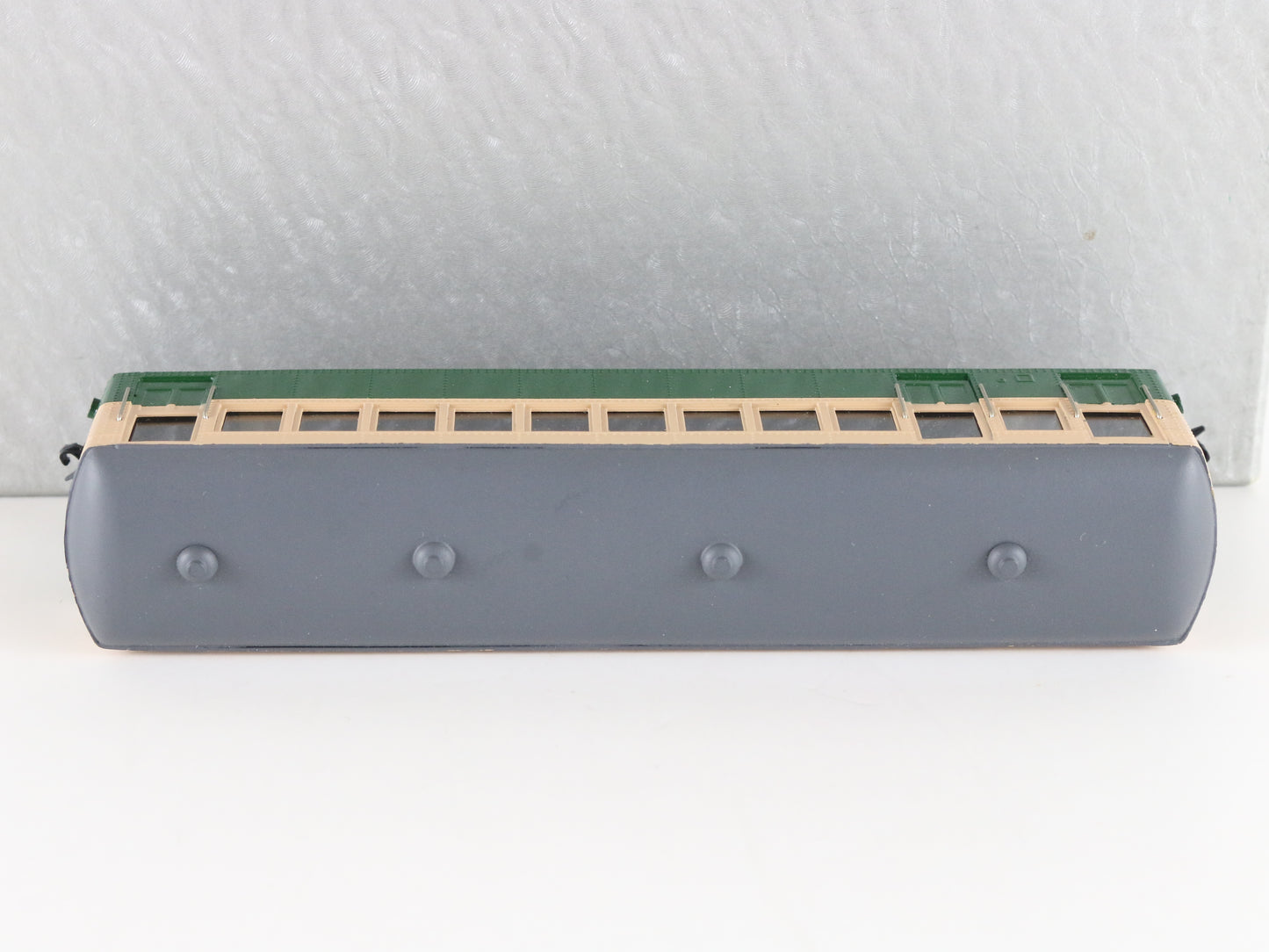 Coral Ueda Kotsu N Green Painted Brass Trolly Passenger Car