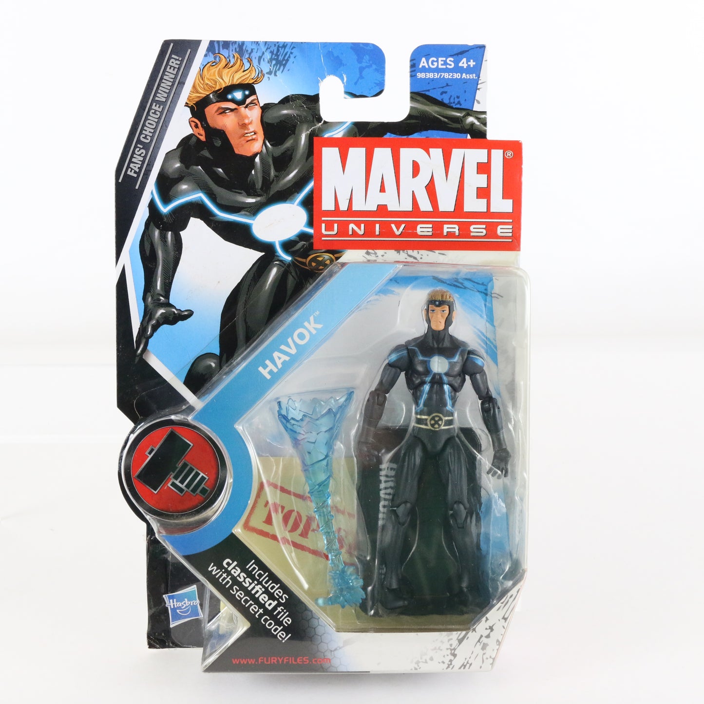 Marvel Universe Series 2 018 Havok 3.75" Action Figure Hasbro