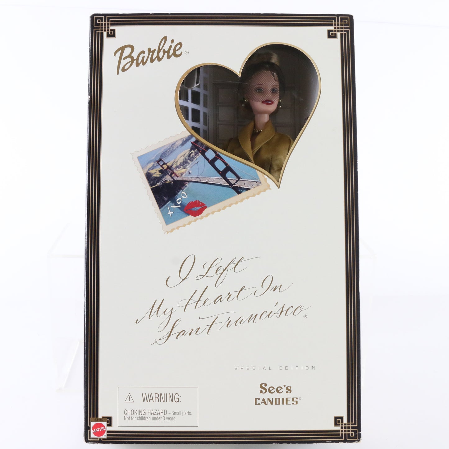 Barbie I Left My Heart In San Francisco See Candies Doll Mattel 53487 2001