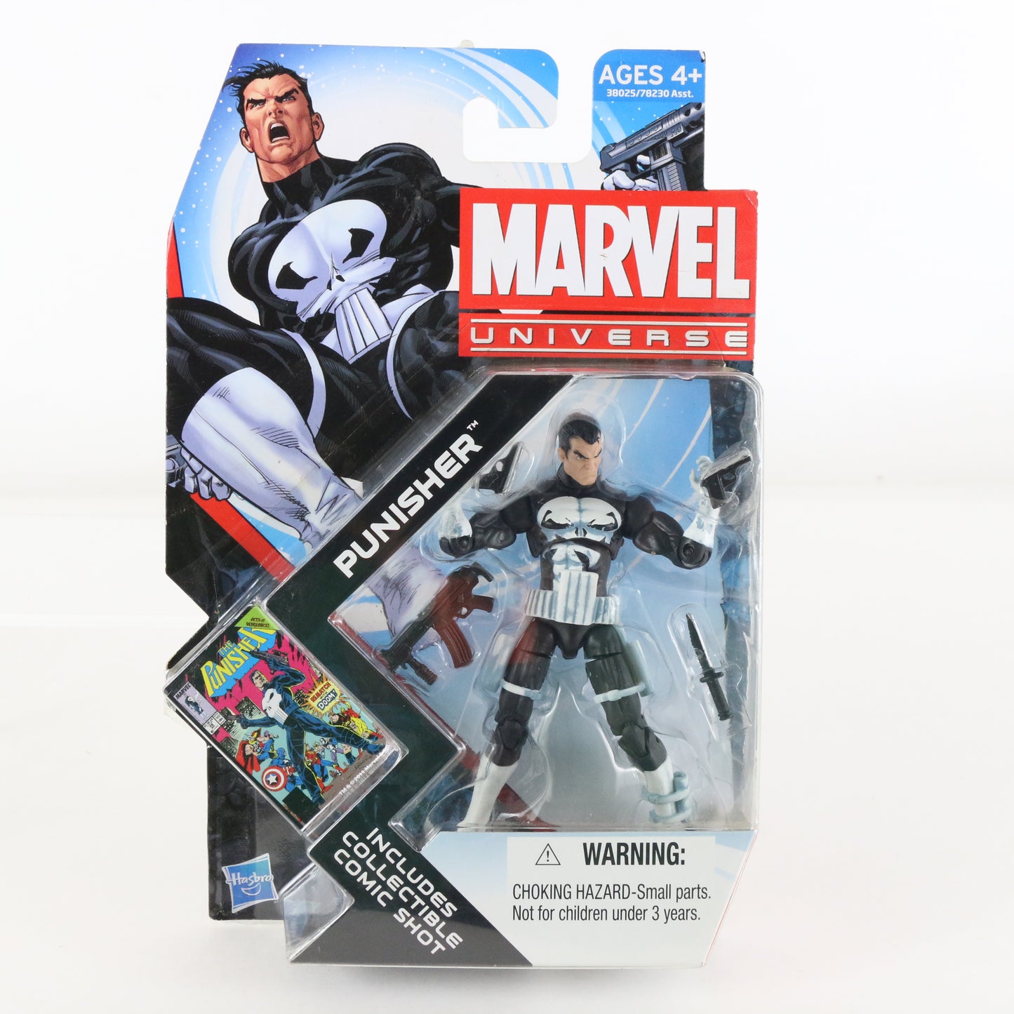 Marvel Universe Series 4 013 Punisher 3.75" Action Figure Hasbro