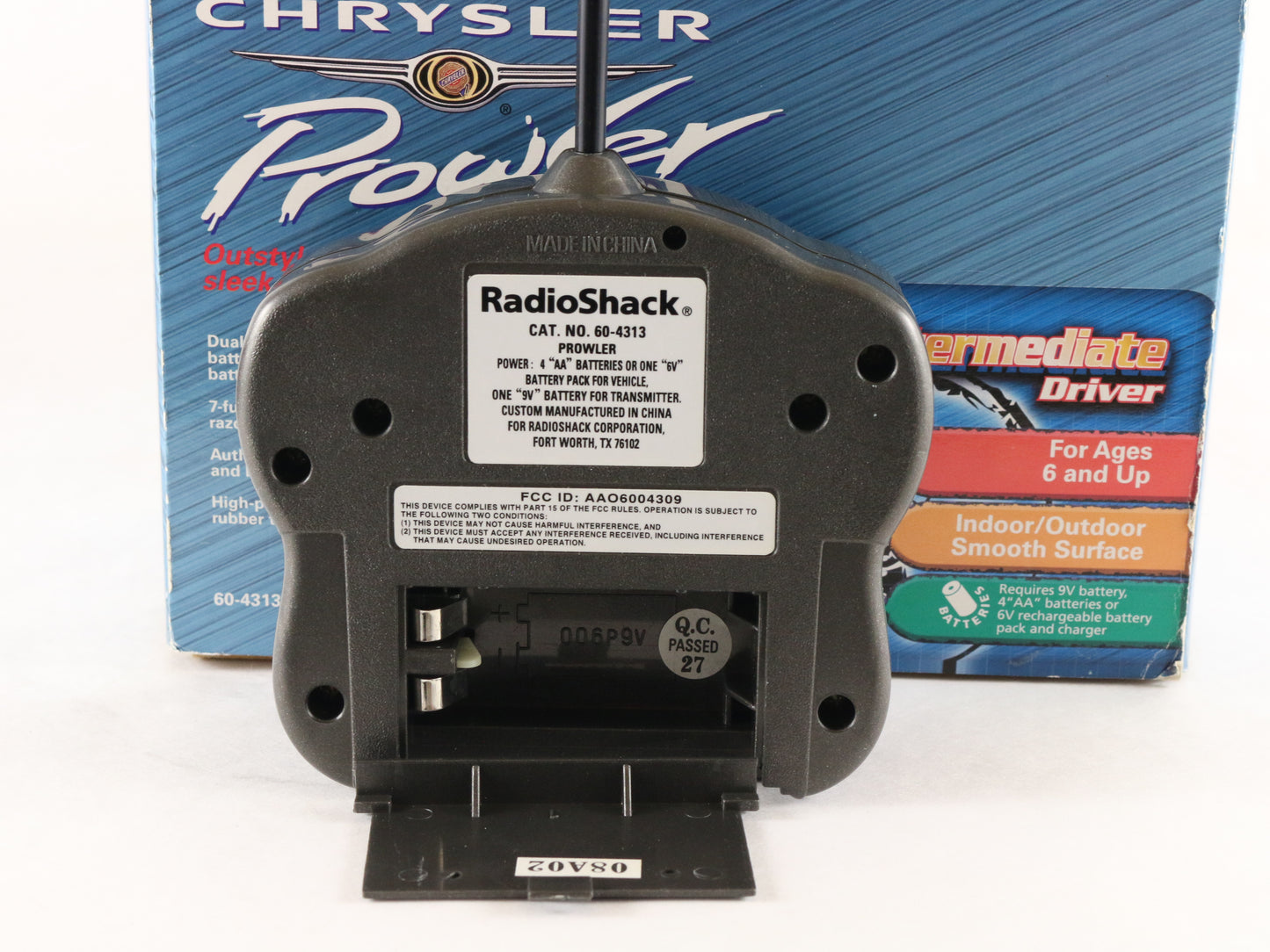 Chrysler Prowler Radio Shack RC Control Car W/ Box & Controller