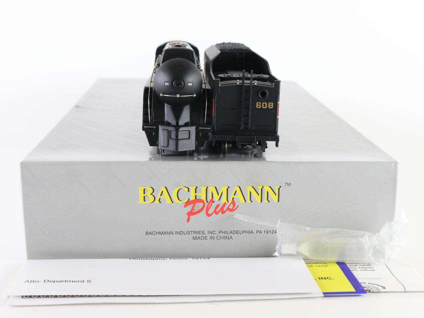 Bachmann HO Norfolk Western 608 Class J 4-8-4 Steam Locomotive