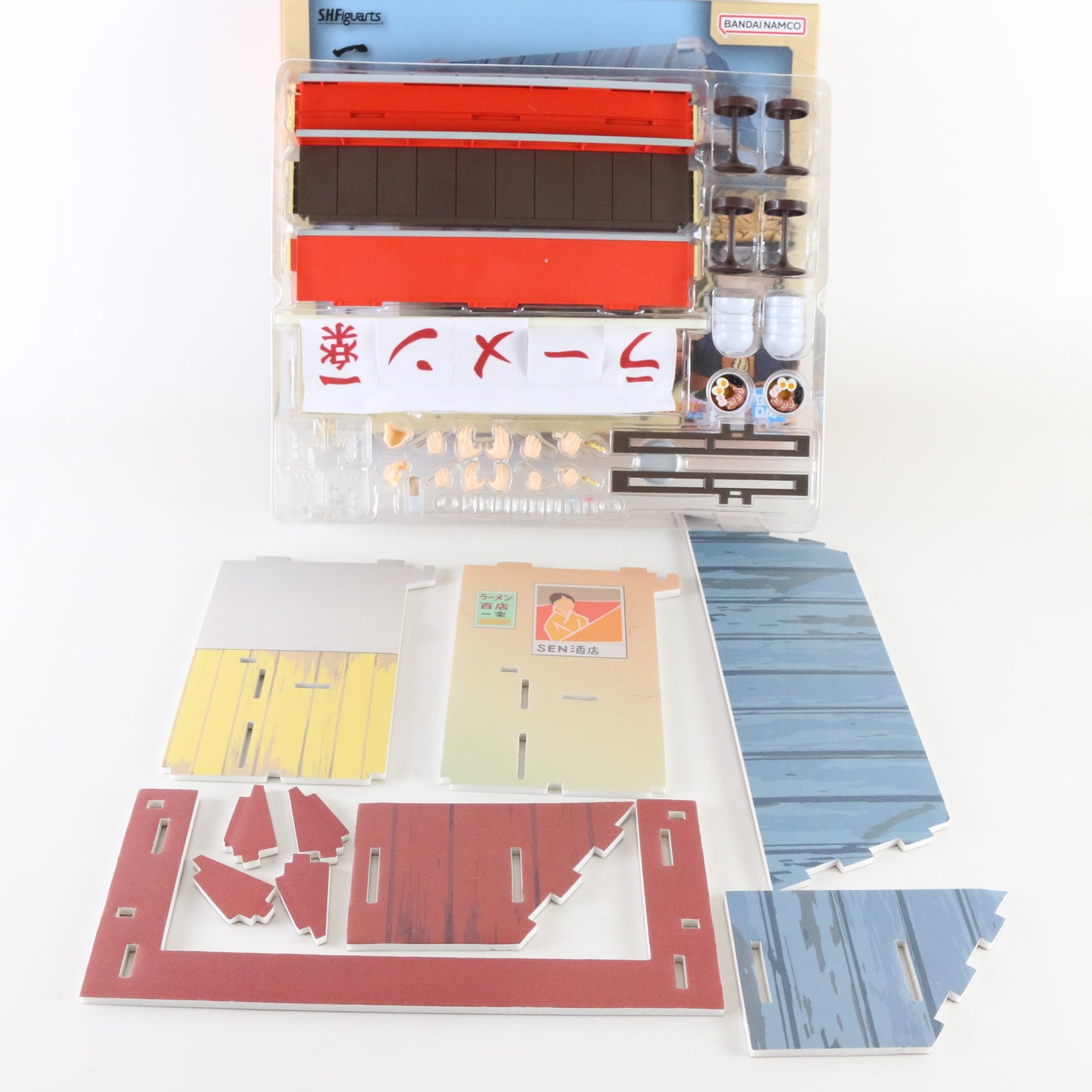 Ichiraku Ramen Building Set Naruto SH Figuarts Bandai Tamashii Collectible Display