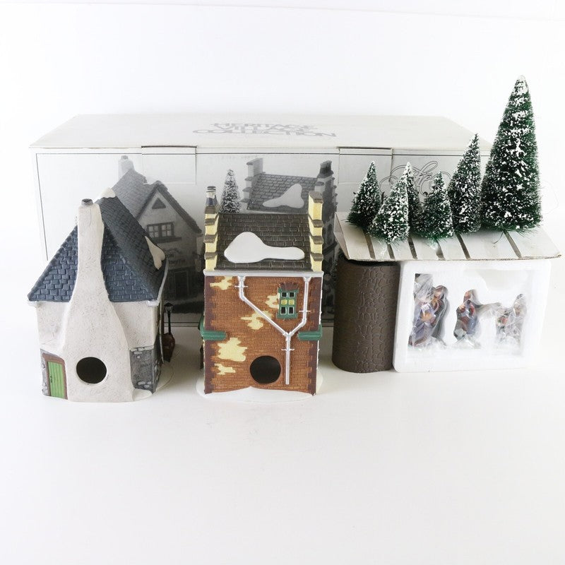 Dept 56 Dickens Heritage Village Start A Tradition Set Of 13 Christmas Buildings
