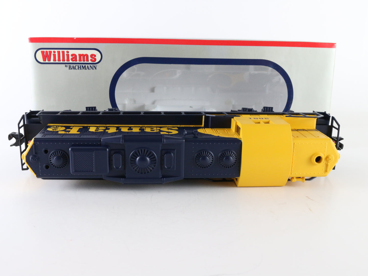 Williams O Santa Fe 2681 Blue Yellow GP9 Diesel Locomotive