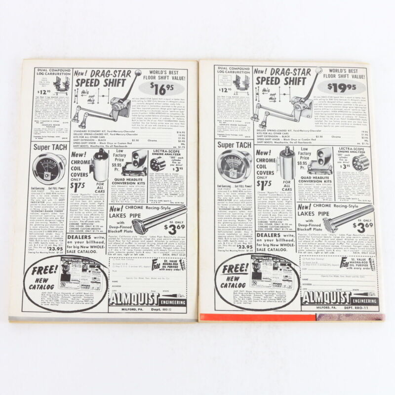 Lot Of 6 Rodding Re-styling Apr May June Sep Nov Dec 1961 Vintage Car Magazines