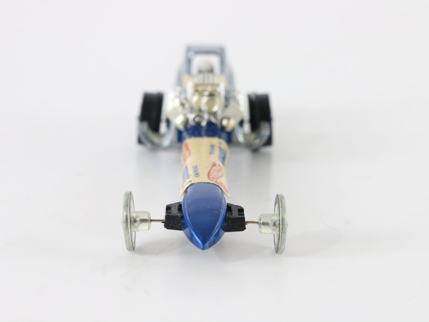 Vintage Hot Wheels Tom Mcewan Mongoose 1 Blue W/ Decals Mattel 1:64 5951002