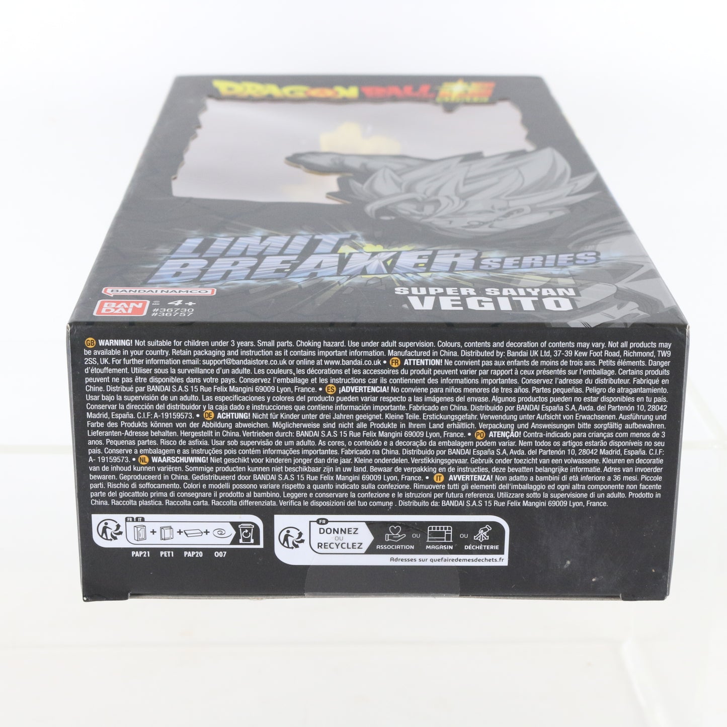 Dragon Ball Super Limit Breaker Super Saiyan Vegito Bandai Namco 36757